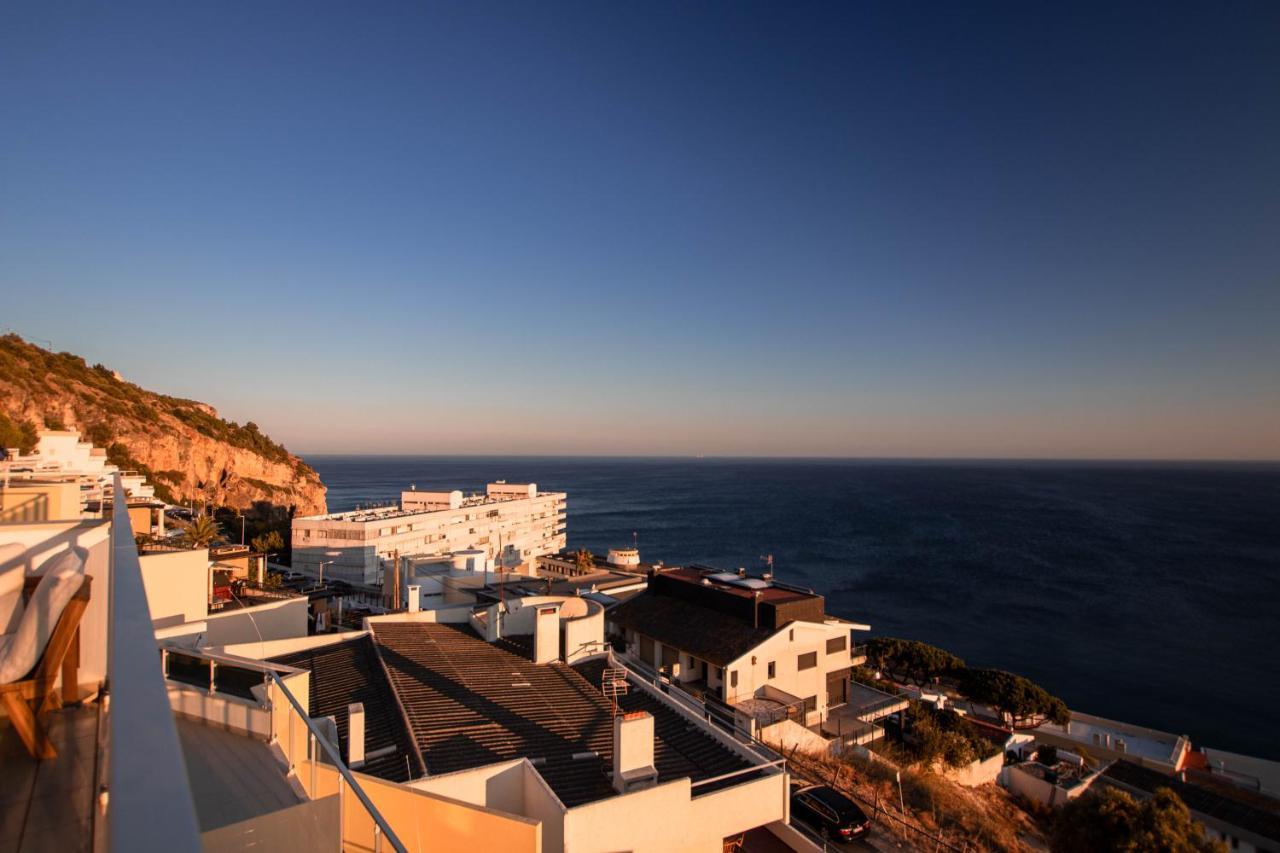 Lovely Sea View Apartment Sesimbra Extérieur photo